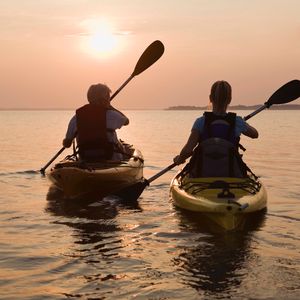 Tour in Kayak nel Golfo di Napoli al tramonto