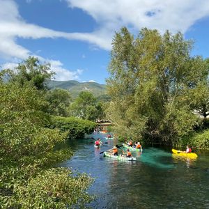 Tour in canoa e mini trekking alle sorgenti del Pescara 