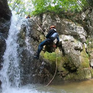 Canyoning Family al Vajo dell'Orsa a Brentino