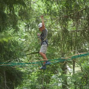Parco avventura a Perarolo di Cadore