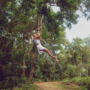Esperienza di tarzaning sul Lago Maggiore