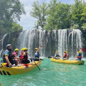 Soft rafting in Val d'Elsa