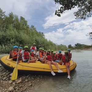 Discesa di rafting sul fiume Sangro