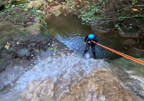 Canyoning family sul Rio Siscia nel Sassarese