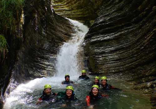 Canyoning Family al Fosso del Mulino
