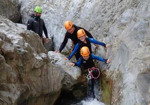 Canyoning per famiglie 