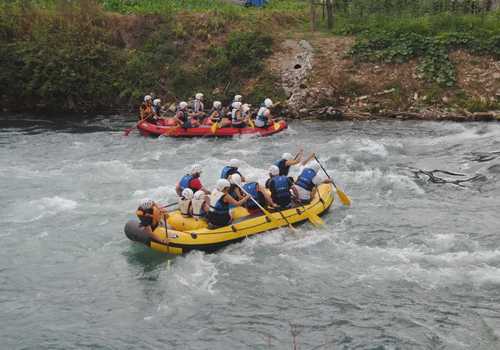 Rafting sul fiume Gari