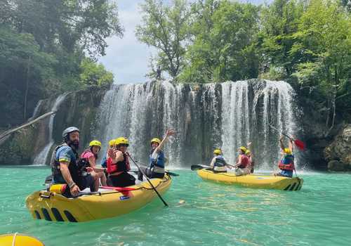 Soft rafting in Val d'Elsa
