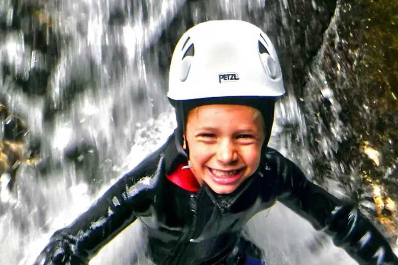 Canyoning per famiglie