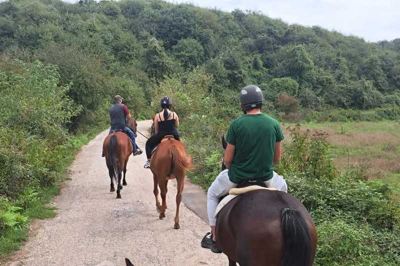 Passeggiata a cavallo a Palestrina