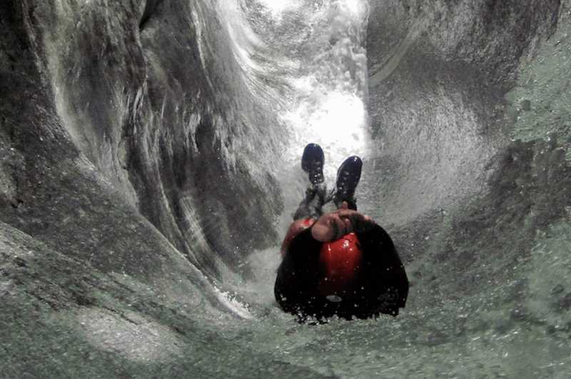 Canyoning Val Bianca in Piemonte