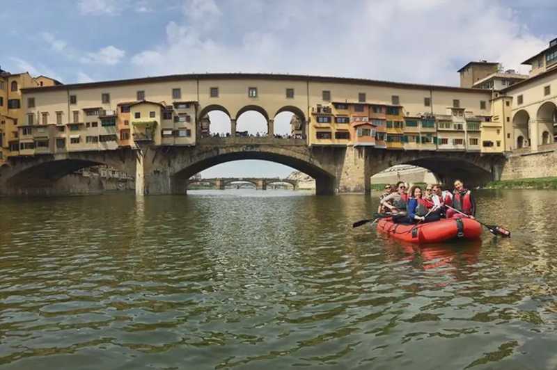 Rafting tour sull'Arno