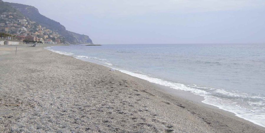 La spiaggia di Pietra Ligure