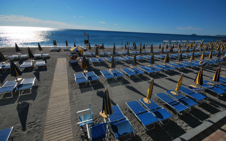 La spiaggia di Loano