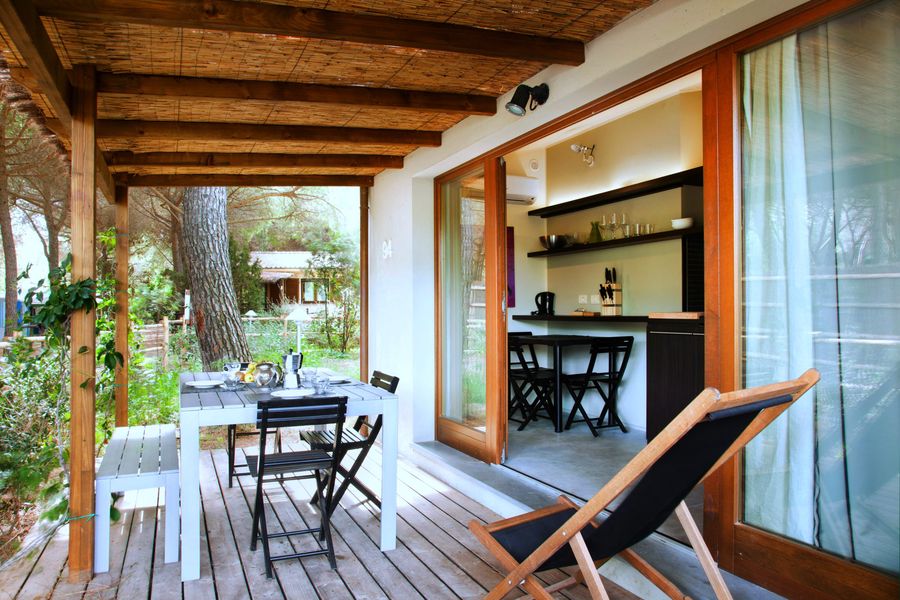 Villaggio in Maremma con bungalow in muratura