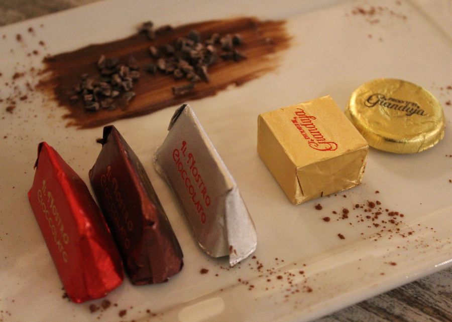 cioccolatini gianduiotti di Torino
