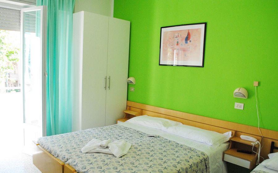 Hotel Sanremo Rimini - Camera matrimoniale per famiglie