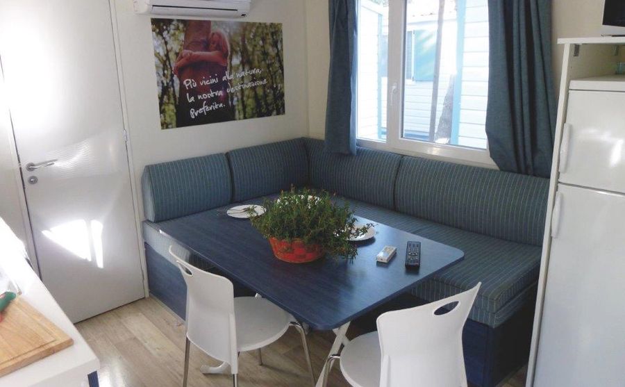 Le mobil-home del Camping La Masseria - Cucina attrezzata