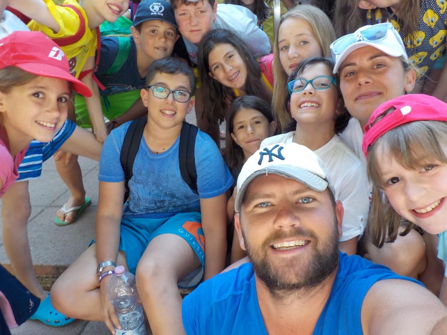 gite durante il campo di Inglese