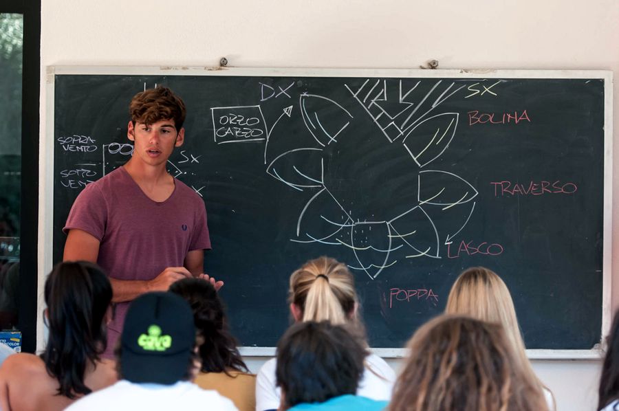 Lezioni di vela per bambini