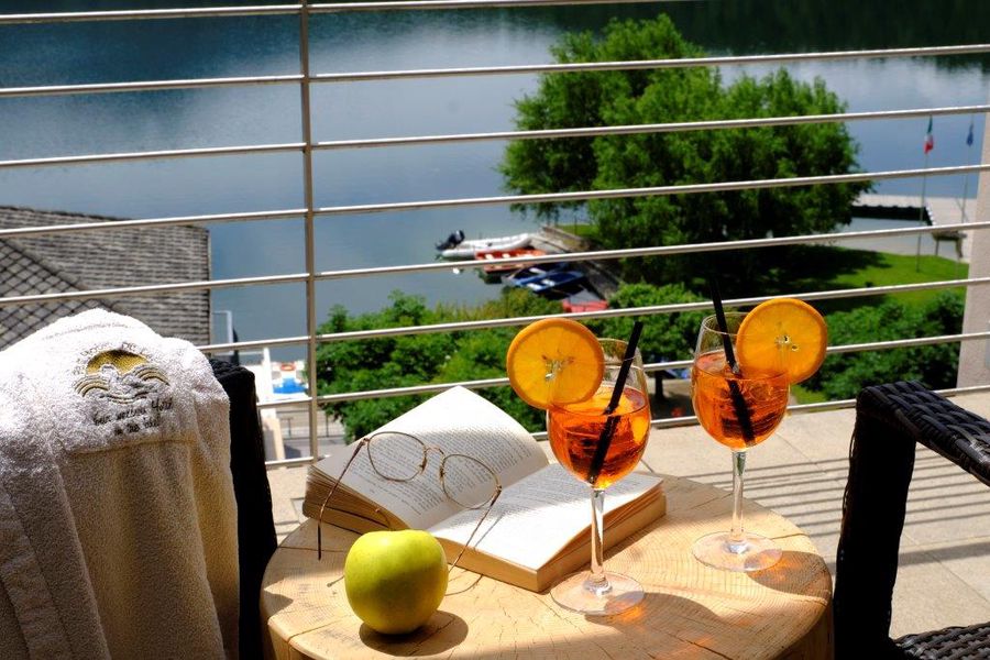 Il lago dall'Hotel-Hotel Du Lac Lago di Levico
