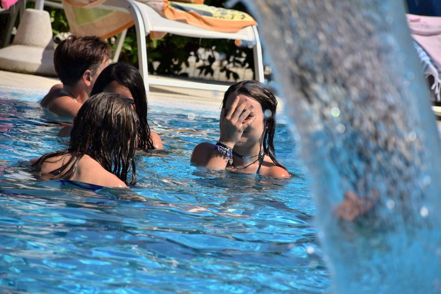 Le piscine del residence oliveto