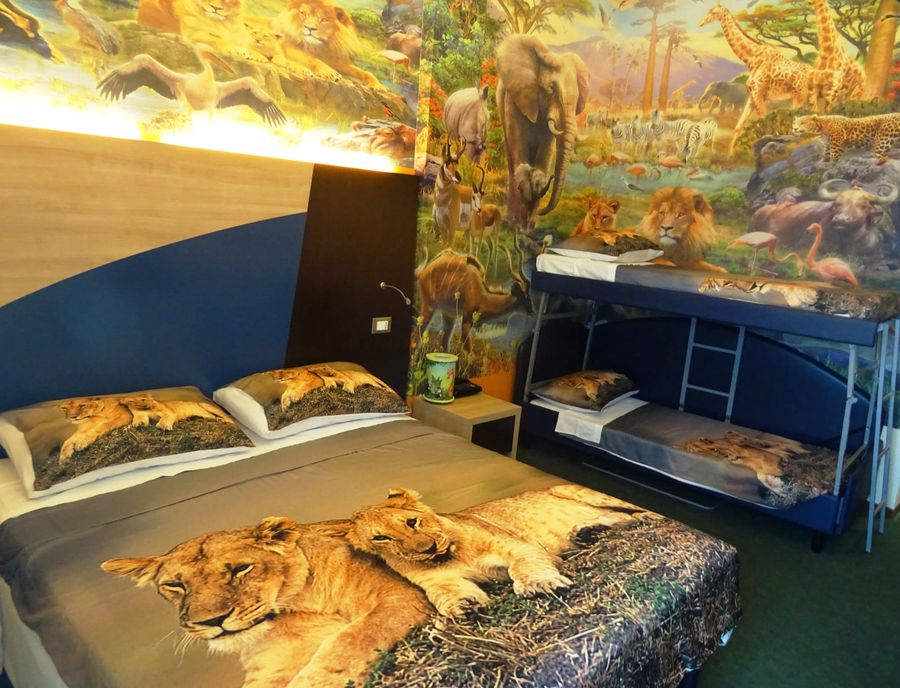 Hotel con camera a tema