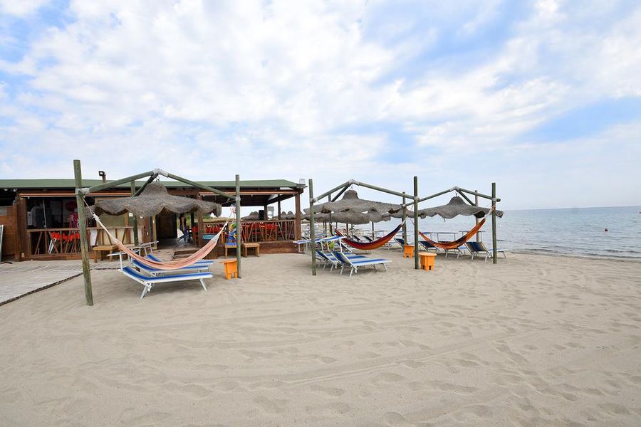 La spiaggia di San Cataldo
