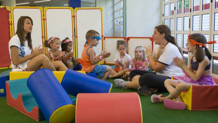 La stanza giochi del residence Imperial