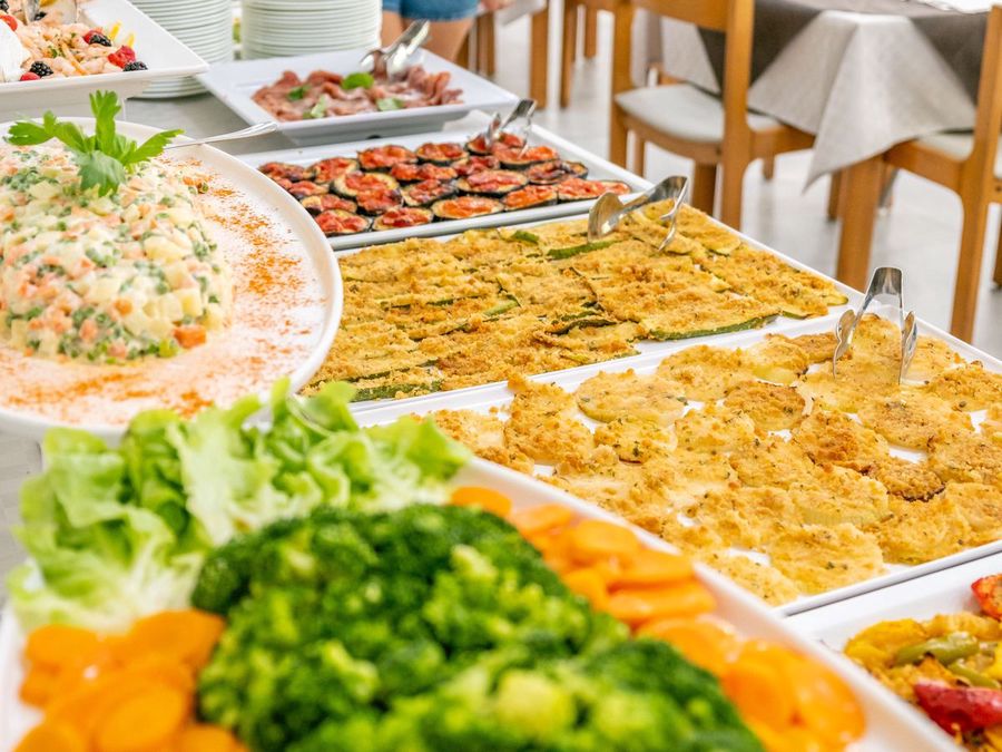 Buffet family hotel San Mauro Mare Romagna Riviera all inclusive Hotel Alexander