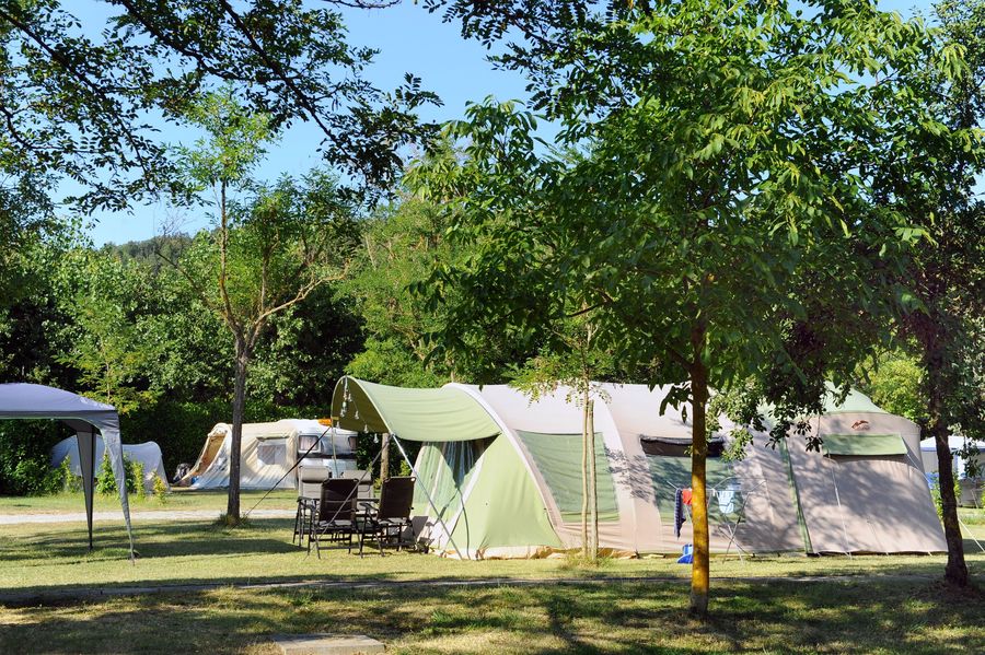tent pitches