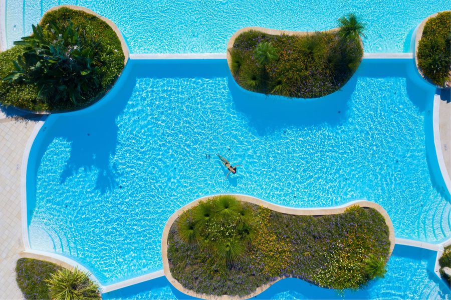 Resort with pool in Salento