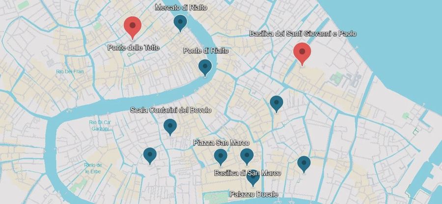 Venezia Mappa