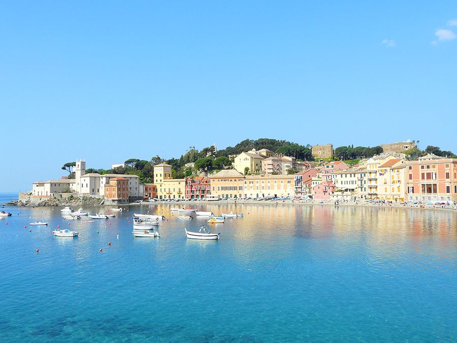 Baia del silenzio Sestri Levante Liguria per bambini
