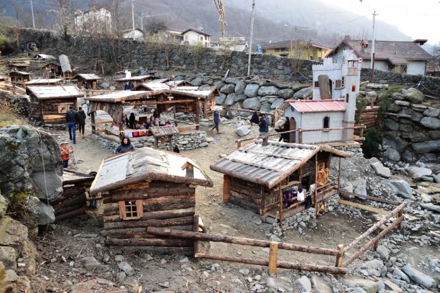 Presepe di Talamona in Valtellina