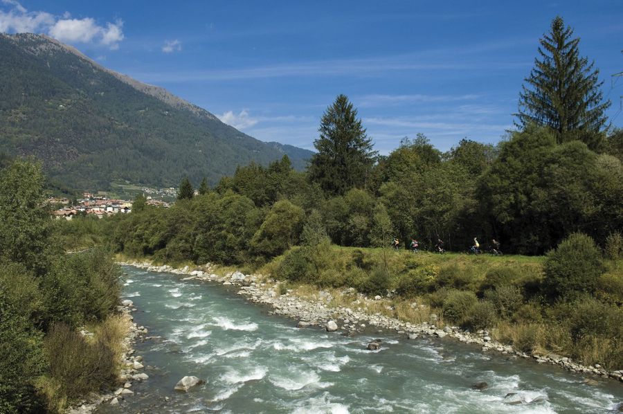 Una Pista ciclabile del Trentino per bambini