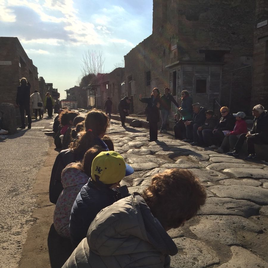 visitare Pompei con i bambini