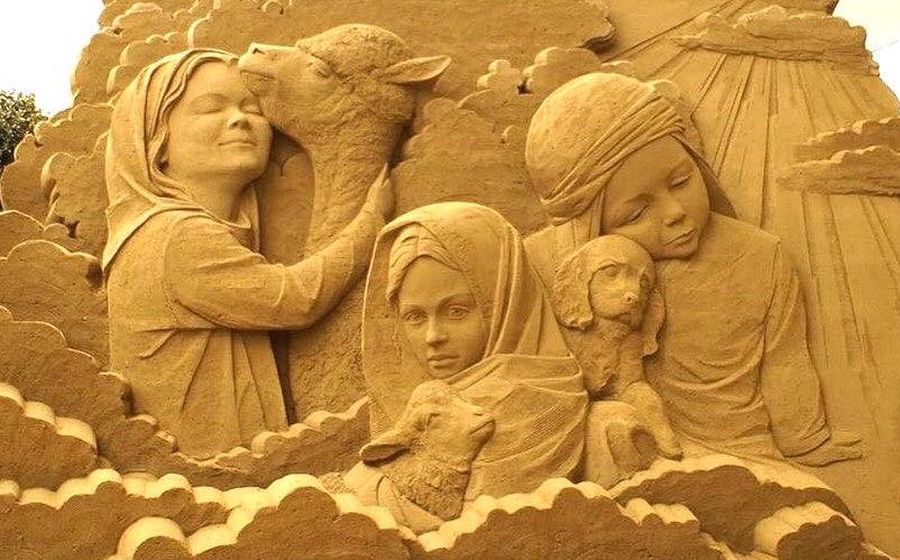 Sand Nativity
