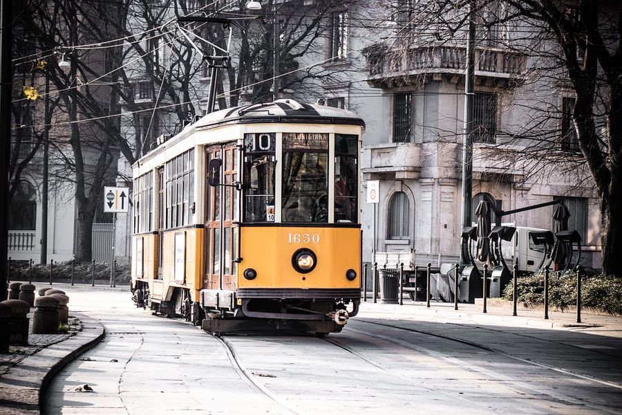 tram a Milano