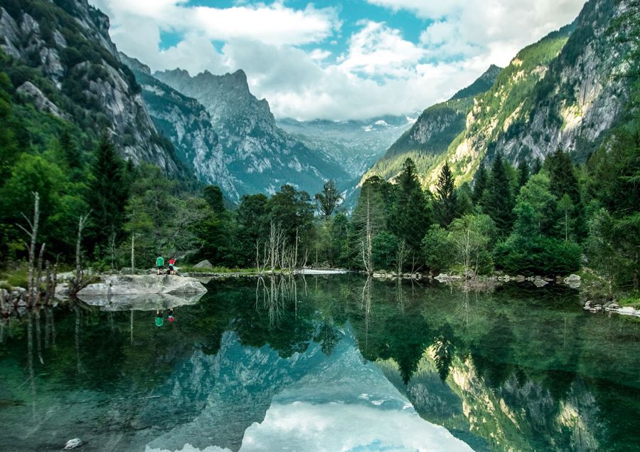 Bidet della Contessa in val di Mello