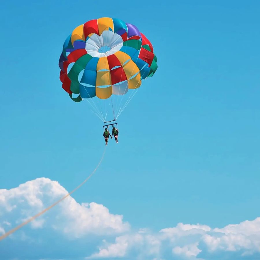 parasailing a Lignano