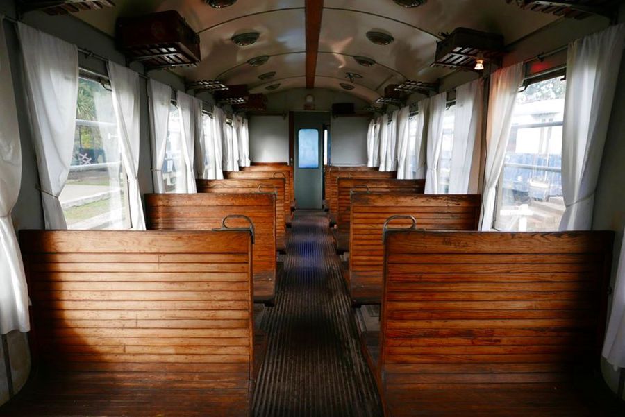 Ferrovia Museo alla stazione Colonna