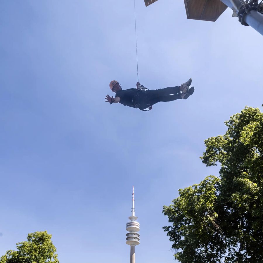 Adventure Tower - Parco avventura ad alta fune nell'Olympiapark