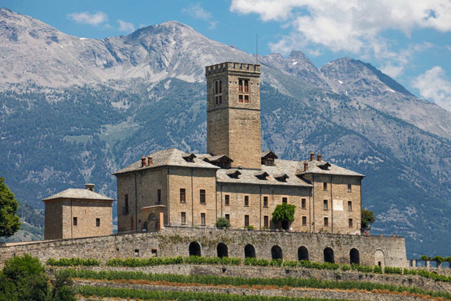 Il Castello di Sarre in Valle d'Aosta