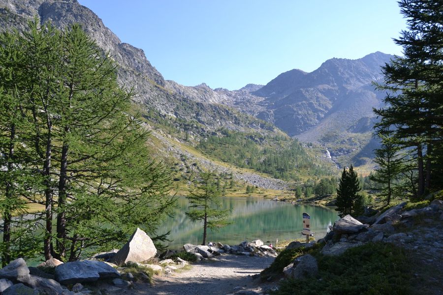 Il Lago d'Arpy in Valle d'Aosta