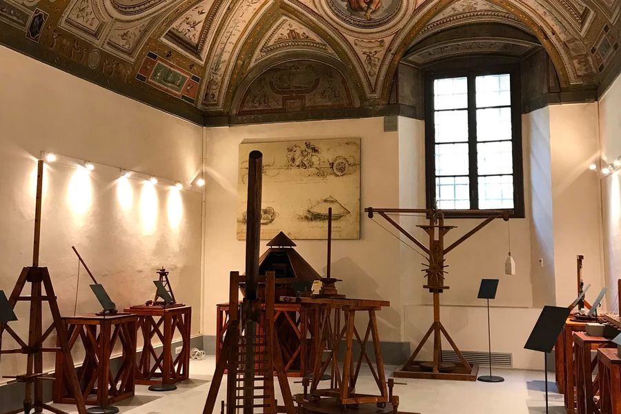 Le invenzioni di Leonardo a Firenze