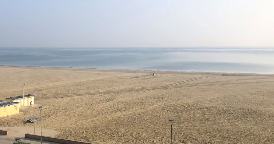 La spiaggia di Cervia