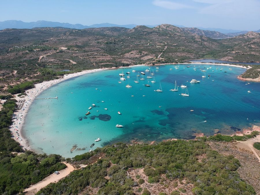 Spiaggia rondinara in Corsica