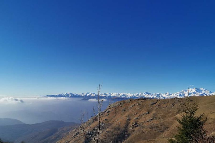 Vista dal Monte Mottarone