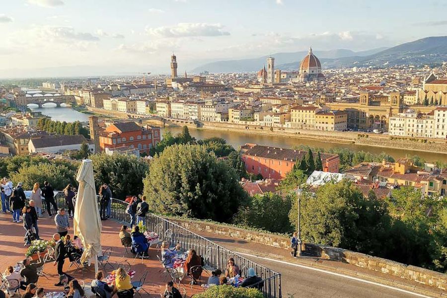 piazzale Michelangelo in Florence
